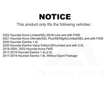 Charger l&#39;image dans la galerie, Rear Wheel Bearing Hub Assembly 70-512645 For Hyundai Elantra Kona