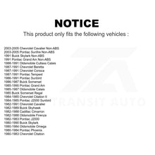 Charger l&#39;image dans la galerie, Rear Wheel Bearing Hub Assembly 70-513012 For Chevrolet Cavalier Pontiac Sunfire