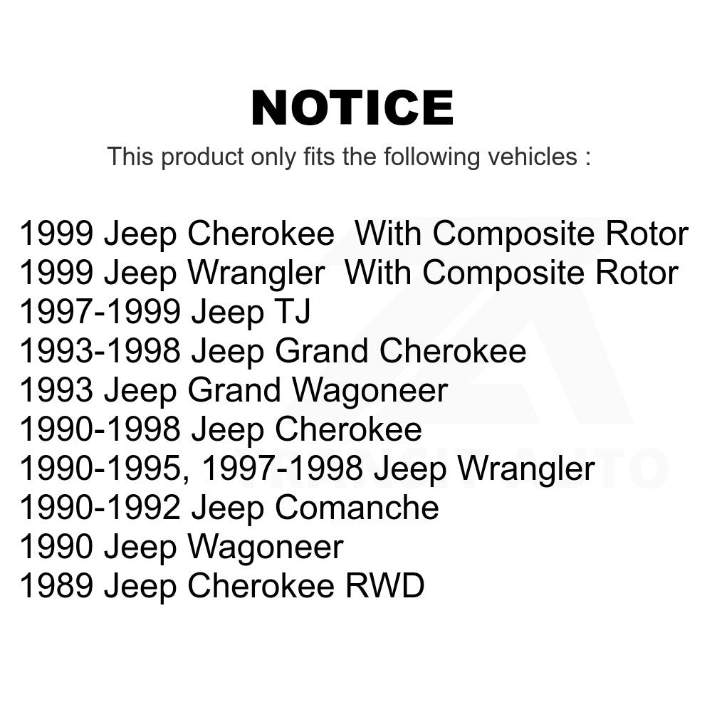Front Wheel Bearing Hub Assembly 70-513084 For Jeep Wrangler Cherokee Grand TJ