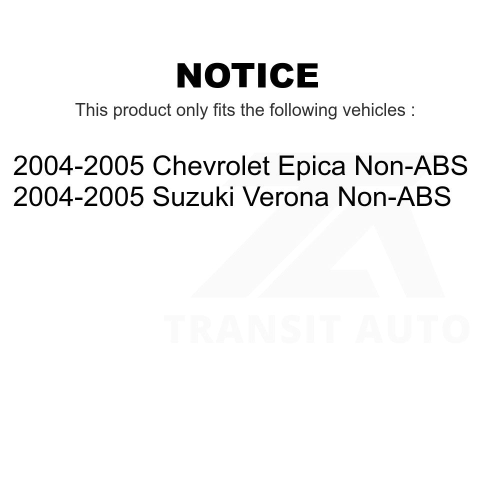 Front Wheel Bearing Hub Assembly 70-513251 For Suzuki Verona Chevrolet Epica