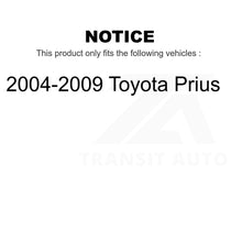 Charger l&#39;image dans la galerie, Front Wheel Bearing Hub Assembly 70-513265 For 2004-2009 Toyota Prius