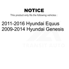 Charger l&#39;image dans la galerie, Front Wheel Bearing Hub Assembly 70-513278 For Hyundai Genesis Equus