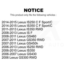 Charger l&#39;image dans la galerie, Front Left Wheel Bearing Hub Assembly 70-513284 For Lexus IS250 IS350 GS350 IS F