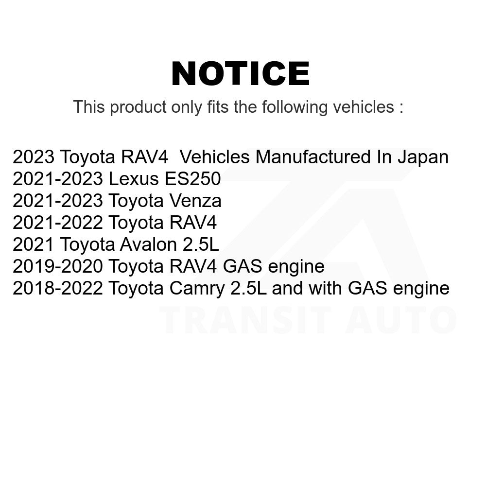 Front Wheel Bearing Hub Assembly 70-513439 For Toyota Camry RAV4 Lexus ES250