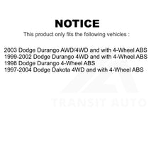 Charger l&#39;image dans la galerie, Front Left Wheel Bearing Hub Assembly 70-515008 For Dodge Dakota Durango
