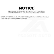 Load image into Gallery viewer, Front Wheel Bearing Hub Assembly 70-515010 For Ford F-150 4WD with 4-Wheel ABS