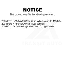 Load image into Gallery viewer, Front Wheel Bearing Hub Assembly 70-515046 For Ford F-150 Heritage 4WD