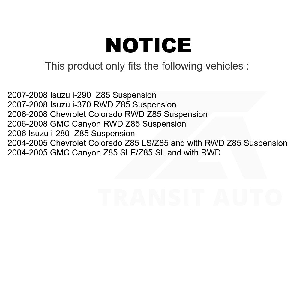 Front Left Wheel Bearing Hub Assembly 70-515104 For Chevrolet Colorado GMC Isuzu