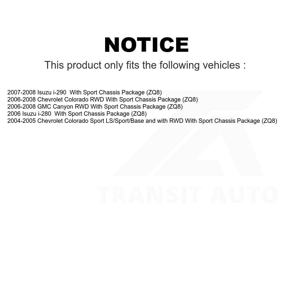 Front Left Wheel Bearing Hub Assembly 70-515106 For Chevrolet Colorado GMC Isuzu