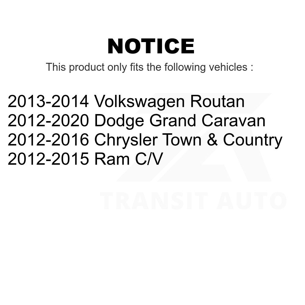 Front Wheel Bearing Hub Assembly 70-515150 For Dodge Grand Caravan Chrysler Town