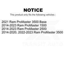 Charger l&#39;image dans la galerie, Rear Wheel Bearing Hub Assembly 70-541018 For Ram ProMaster 1500 2500 3500