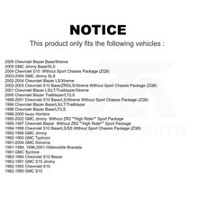 Charger l&#39;image dans la galerie, Rear Shock Absorber 78-37021 For Chevrolet S10 Blazer GMC Sonoma Jimmy Bravada