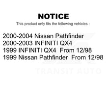 Charger l&#39;image dans la galerie, Rear Shock Absorber 78-37204 For Nissan Pathfinder INFINITI QX4