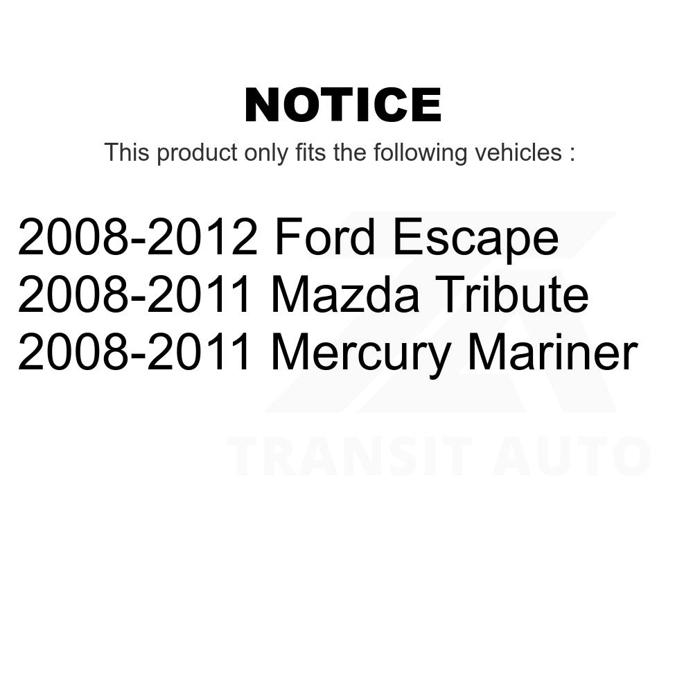 Pair Of Rear Shock Absorbers For 2008-2011 Ford Escape & Mazda Tribute – KAC 37318