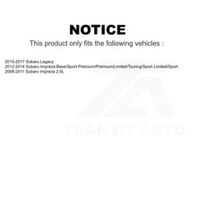 Charger l&#39;image dans la galerie, Rear Suspension Strut 78-72696 For Subaru Impreza Legacy