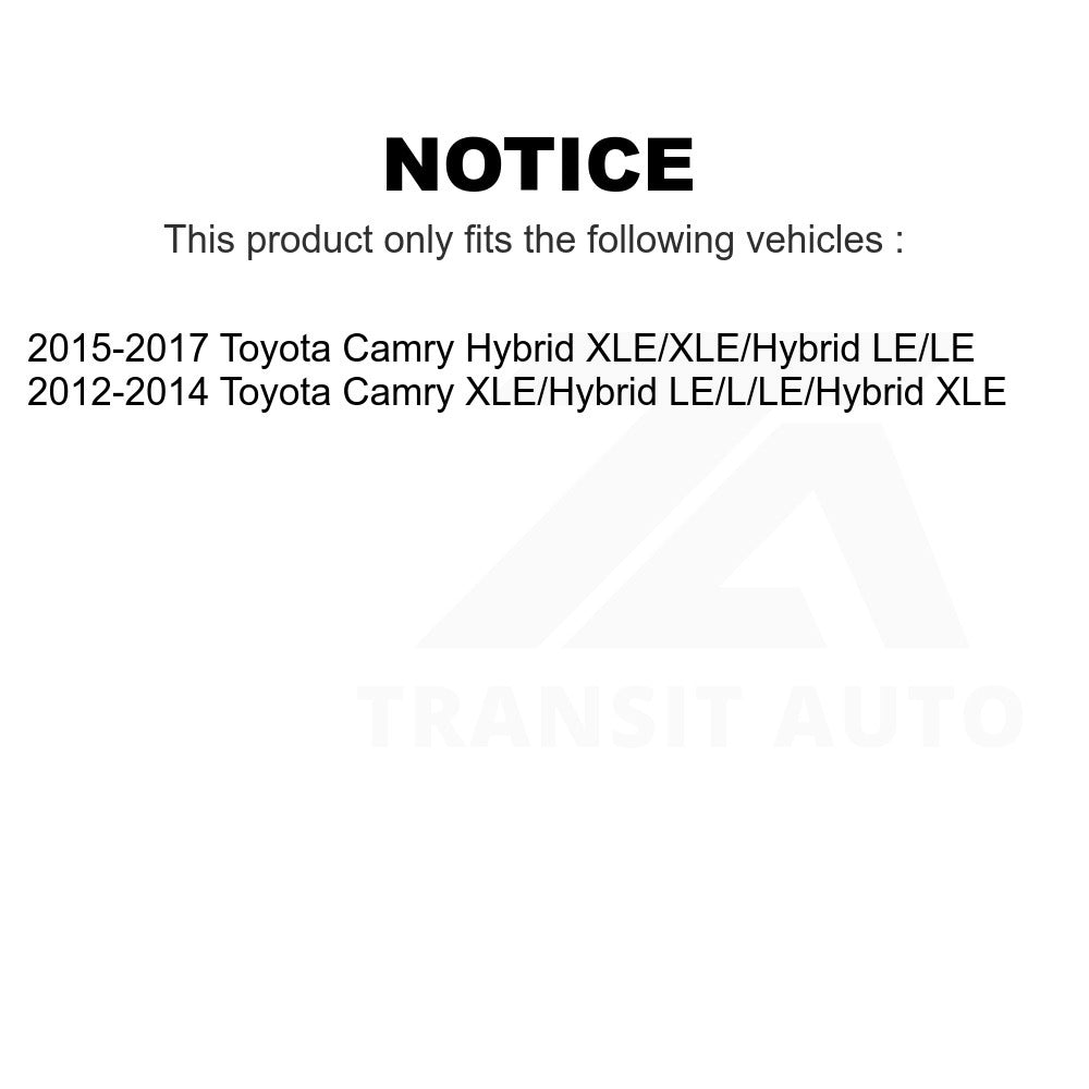 Rear Left Suspension Strut 78-72943 For Toyota Camry