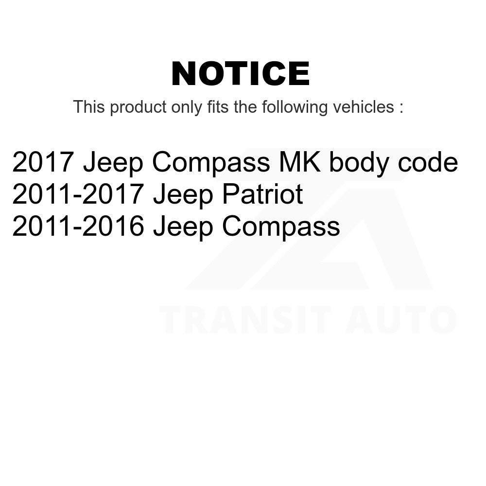 Rear Suspension Strut 78-72952 For Jeep Patriot Compass