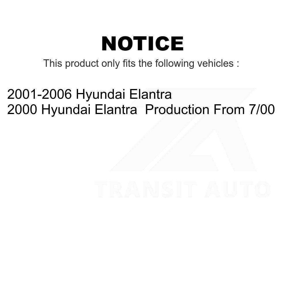 Front Left Suspension Strut Coil Spring Assembly 78A-11131 For Hyundai Elantra
