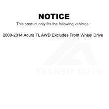 Charger l&#39;image dans la galerie, Front Left Suspension Strut Coil Spring Assembly 78A-11823 For Acura TL AWD