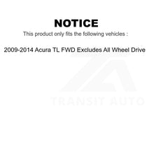 Charger l&#39;image dans la galerie, Front Left Suspension Strut Coil Spring Assembly 78A-11825 For Acura TL FWD