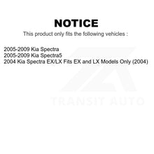 Charger l&#39;image dans la galerie, Rear Left Suspension Strut Coil Spring Assembly 78A-15067 For Kia Spectra