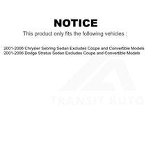 Charger l&#39;image dans la galerie, Rear Suspension Strut Coil Spring Assembly 78A-15340 For Chrysler Sebring Dodge