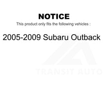 Charger l&#39;image dans la galerie, Rear Suspension Strut Coil Spring Assembly 78A-15920 For 05-09 Subaru Outback