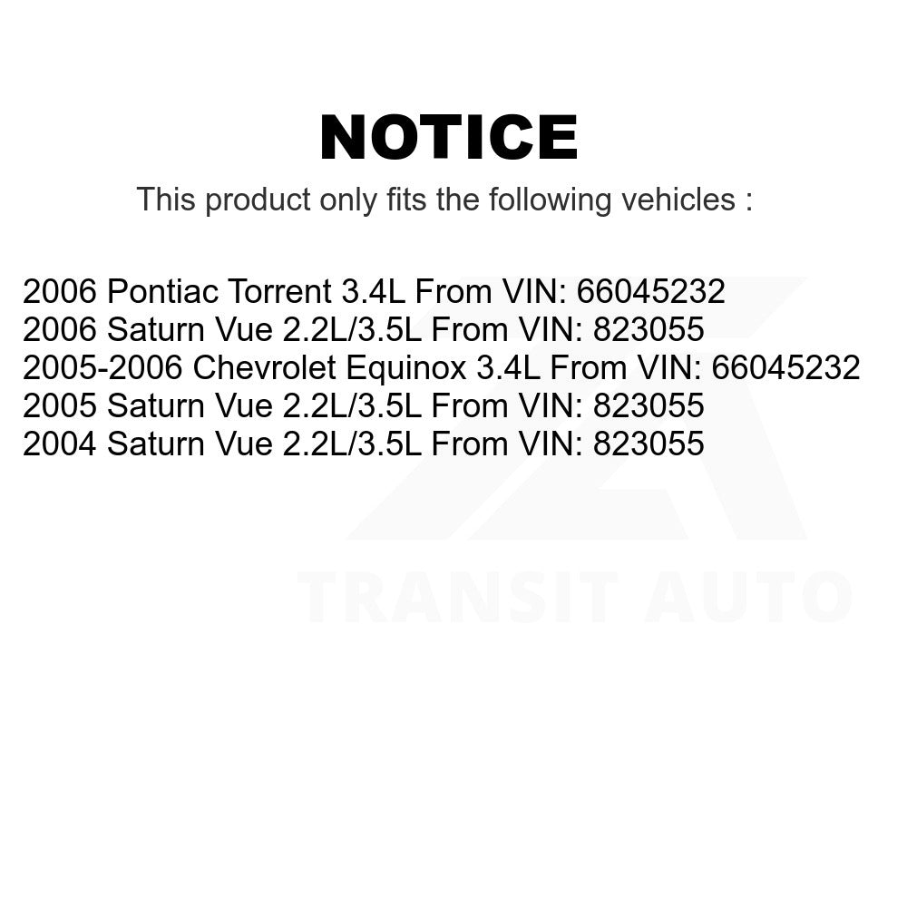 Primary Fuel Pump Module Assembly AGY-00310262 For Chevrolet Equinox Saturn Vue