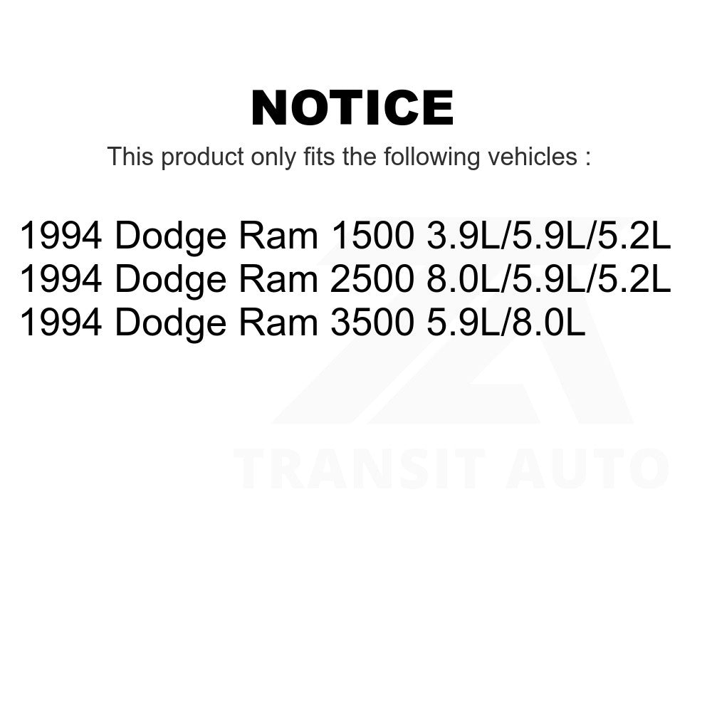 Fuel Pump Module Assembly AGY-00310358 For 1994-1994 Dodge Ram 1500 2500 3500