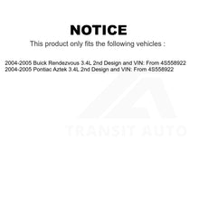 Load image into Gallery viewer, Fuel Pump Module Assembly AGY-00310613 For Buick Rendezvous Pontiac Aztek 3.4L