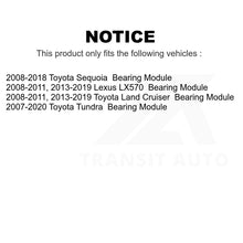 Load image into Gallery viewer, Front Wheel Bearing Assembly Pair For Toyota Tundra Sequoia Lexus LX570 Land