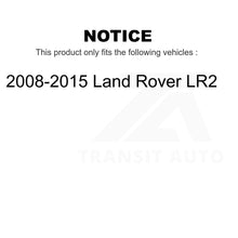 Charger l&#39;image dans la galerie, Front Wheel Bearing And Hub Assembly Pair For 2008-2015 Land Rover LR2