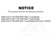 Load image into Gallery viewer, Front Wheel Bearing And Hub Assembly Pair For Ford F-150