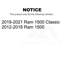 Charger l&#39;image dans la galerie, Front Wheel Bearing And Hub Assembly Pair For Ram 1500 Classic