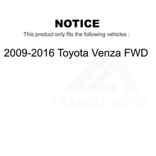 Load image into Gallery viewer, Rear Wheel Bearing And Hub Assembly Kit For 2009-2016 Toyota Venza FWD