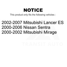 Load image into Gallery viewer, Front Wheel Bearing Pair For Nissan Sentra Mitsubishi Lancer Mirage