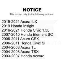 Load image into Gallery viewer, Front Wheel Bearing Pair For Honda Civic Accord Acura TL TSX Element Insight ILX