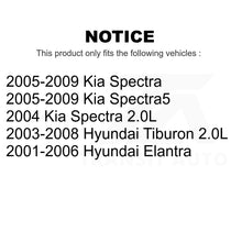 Load image into Gallery viewer, Front Wheel Bearing Pair For Hyundai Elantra Kia Spectra Tiburon Spectra5