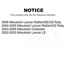 Load image into Gallery viewer, Front Wheel Bearing Pair For Mitsubishi Lancer Outlander