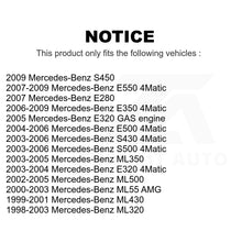 Load image into Gallery viewer, Front Wheel Bearing Pair For Mercedes-Benz E350 ML320 E320 ML350 S430 E500 S500