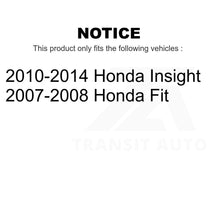 Charger l&#39;image dans la galerie, Front Wheel Bearing Pair For Honda Fit Insight