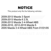 Load image into Gallery viewer, Front Wheel Bearing Pair For Mazda 3 6 5 Sport