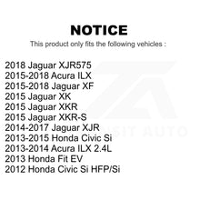 Load image into Gallery viewer, Front Wheel Bearing Pair For Honda Civic Acura ILX Fit Jaguar XF XJR XK XKR