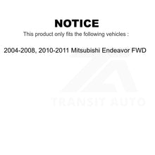 Load image into Gallery viewer, Rear Wheel Bearing And Hub Assembly Pair For Mitsubishi Endeavor FWD