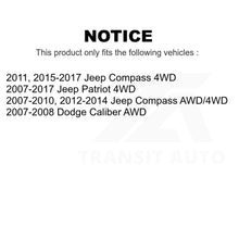 Load image into Gallery viewer, Rear Wheel Bearing And Hub Assembly Pair For Jeep Patriot Compass Dodge Caliber