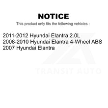 Charger l&#39;image dans la galerie, Rear Wheel Bearing And Hub Assembly Pair For Hyundai Elantra