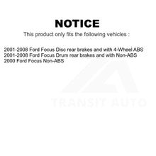 Charger l&#39;image dans la galerie, Rear Wheel Bearing And Race Pair For Ford Focus