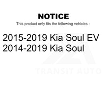 Charger l&#39;image dans la galerie, Rear Wheel Bearing And Hub Assembly Pair For Kia Soul EV