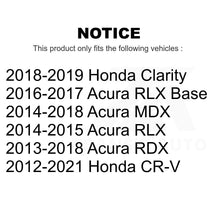 Charger l&#39;image dans la galerie, Front Wheel Bearing Pair For Honda CR-V Acura MDX RDX Clarity RLX