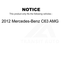 Charger l&#39;image dans la galerie, Front Wheel Bearing And Hub Assembly Pair For 2012 Mercedes-Benz C63 AMG